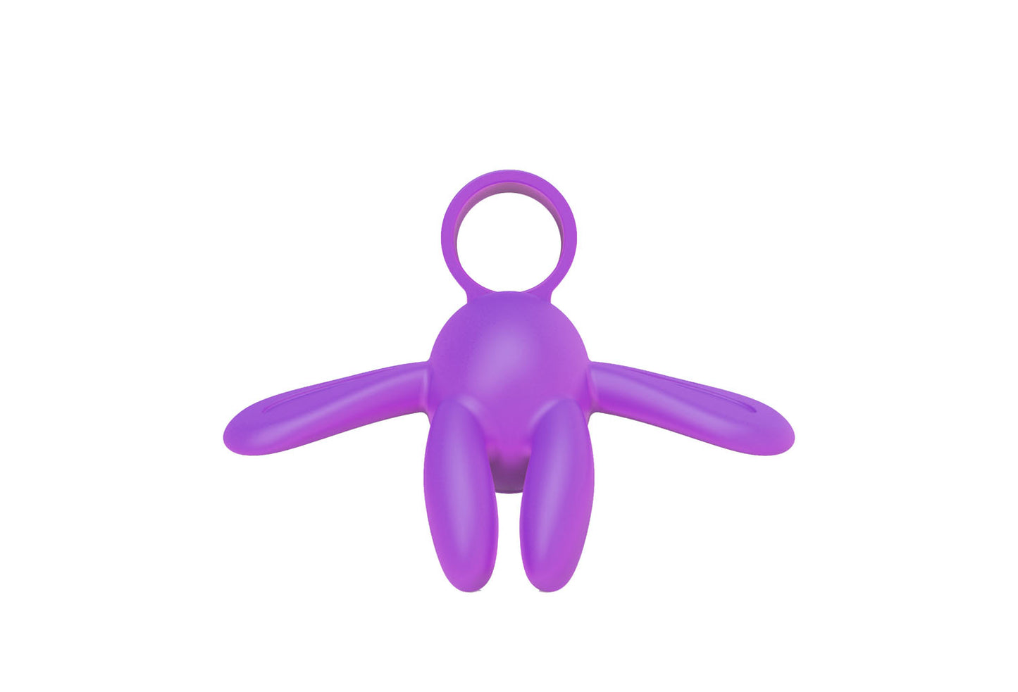 The 9's Flirt Finger Butterfly Finger Vibrator - Purple ICB2671-2