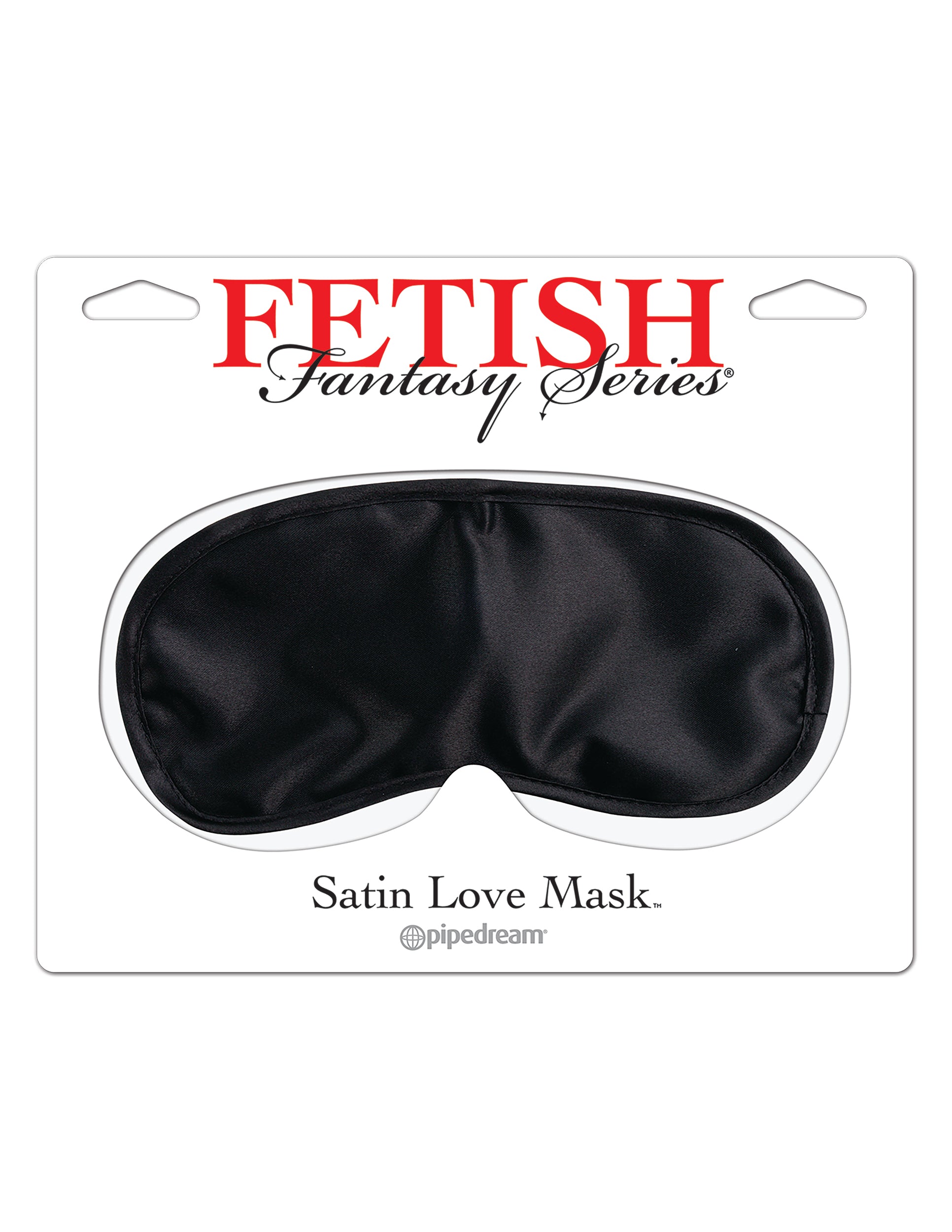 Fetish Fantasy Series Satin Love Mask - Black PD3903-23