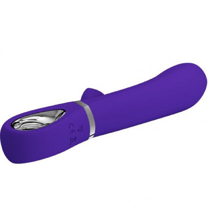 Thomas Super Soft Silicone Rabbit Vibrator -  Purple BI-014621-3