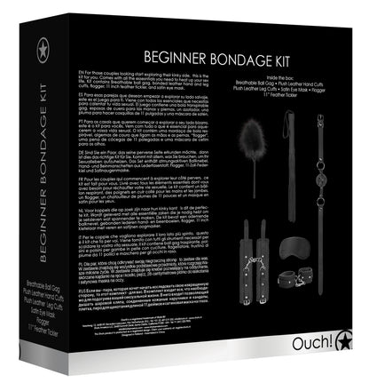 Beginners Bondage Kit - Black OU-OU371BLK