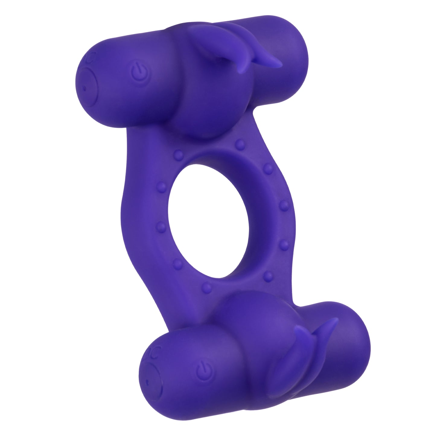 Silicone Rechargeable Triple Orgasm Enhancer -  Purple SE1843503