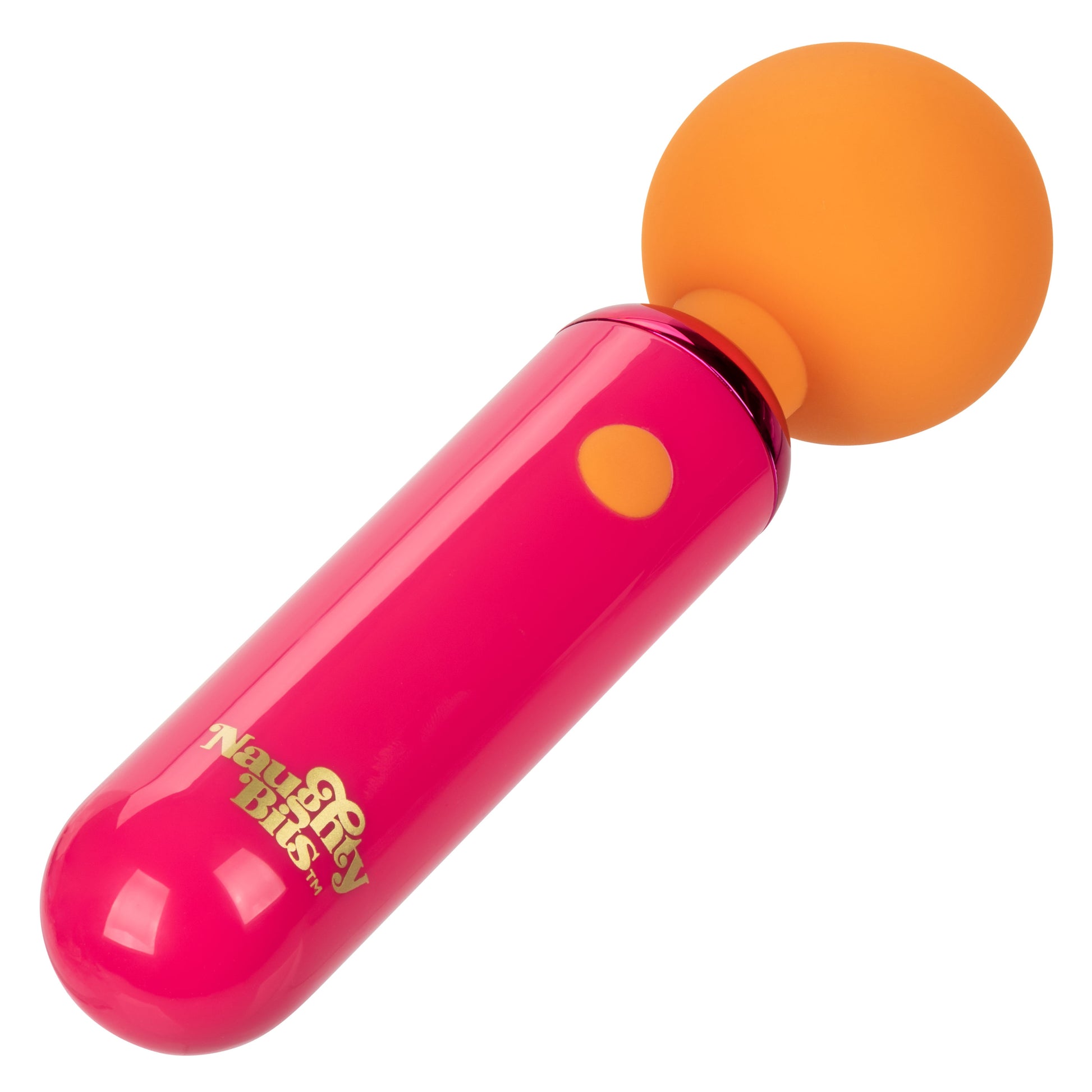 Naughty Bits Home Cumming Queen Vibrating Wand -  Orange/pink SE4410383