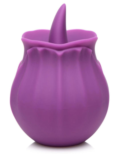 Inmi - Bloomgasm Wild Violet Licking Silicone  Stimulator - Violet INM-AG777