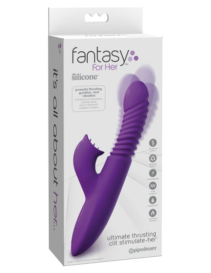 Fantasy for Her Ultimate Thrusting Clit Stimulate- Her PD4957-12