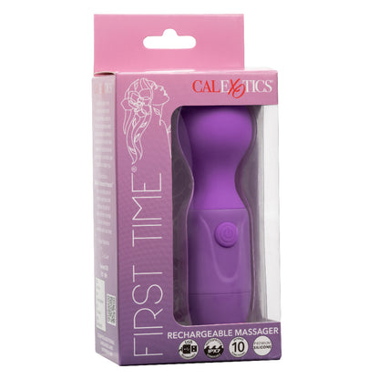 First Time Rechargeable Massager - Purple SE0003023