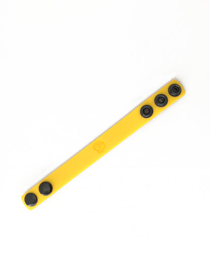 Boneyard Silicone Cock Strap 3 - Snap Ring - Yellow BY-0304