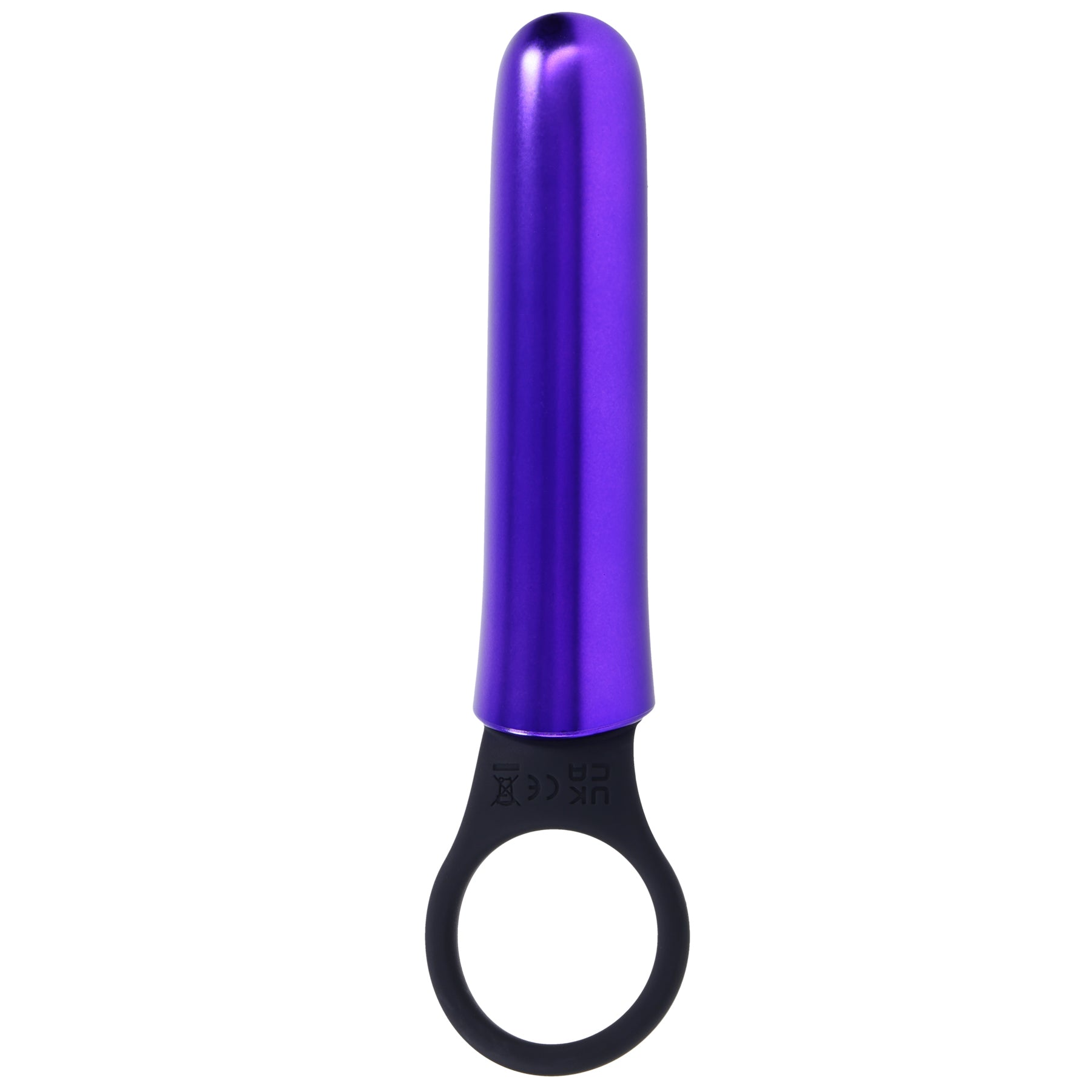 Merci - Power Play With Silicone Grip Ring -  Violet DJ2402-61-BX