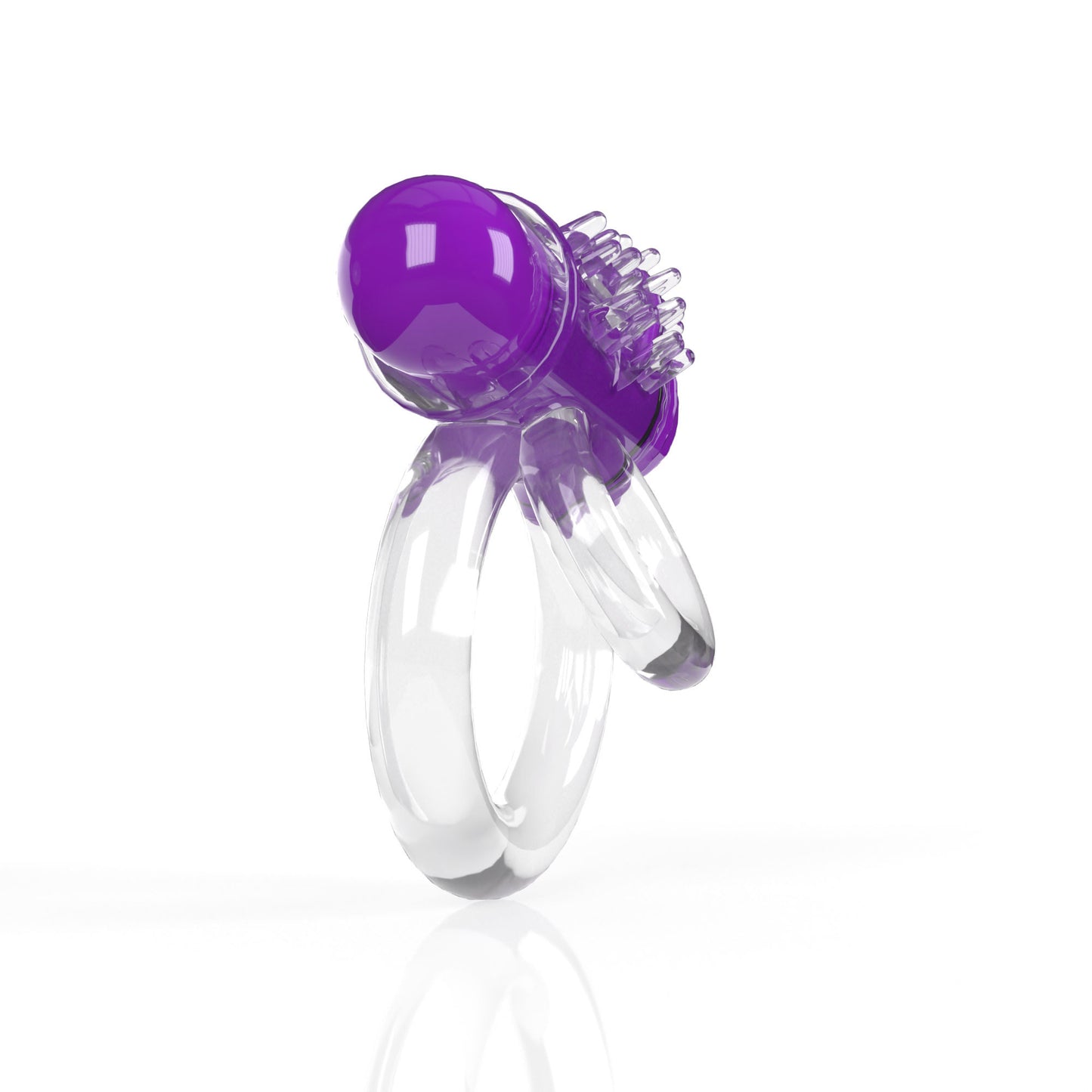 Screaming O 4b - Double O Super Powered Vibrating  Double Ring - Grape SO-4BD6-GP