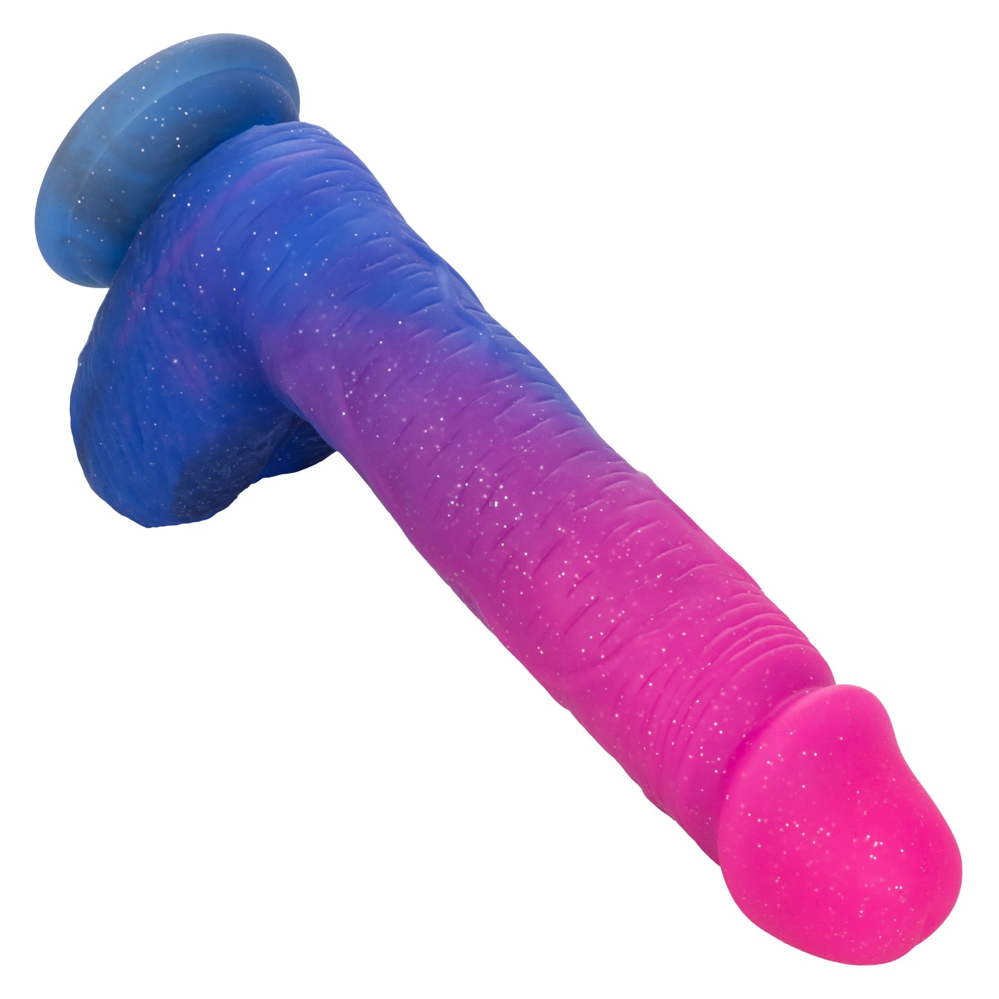 Naughty Bits Ombre Hombre XL Vibrating Dildo -  -  Pink/purple SE4410703