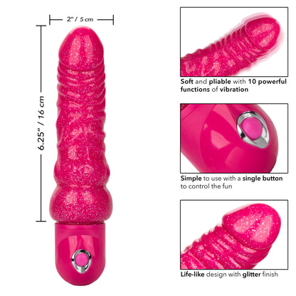 Naughty Bits Lady Boner Bendable Personal  Vibrator SE4410653