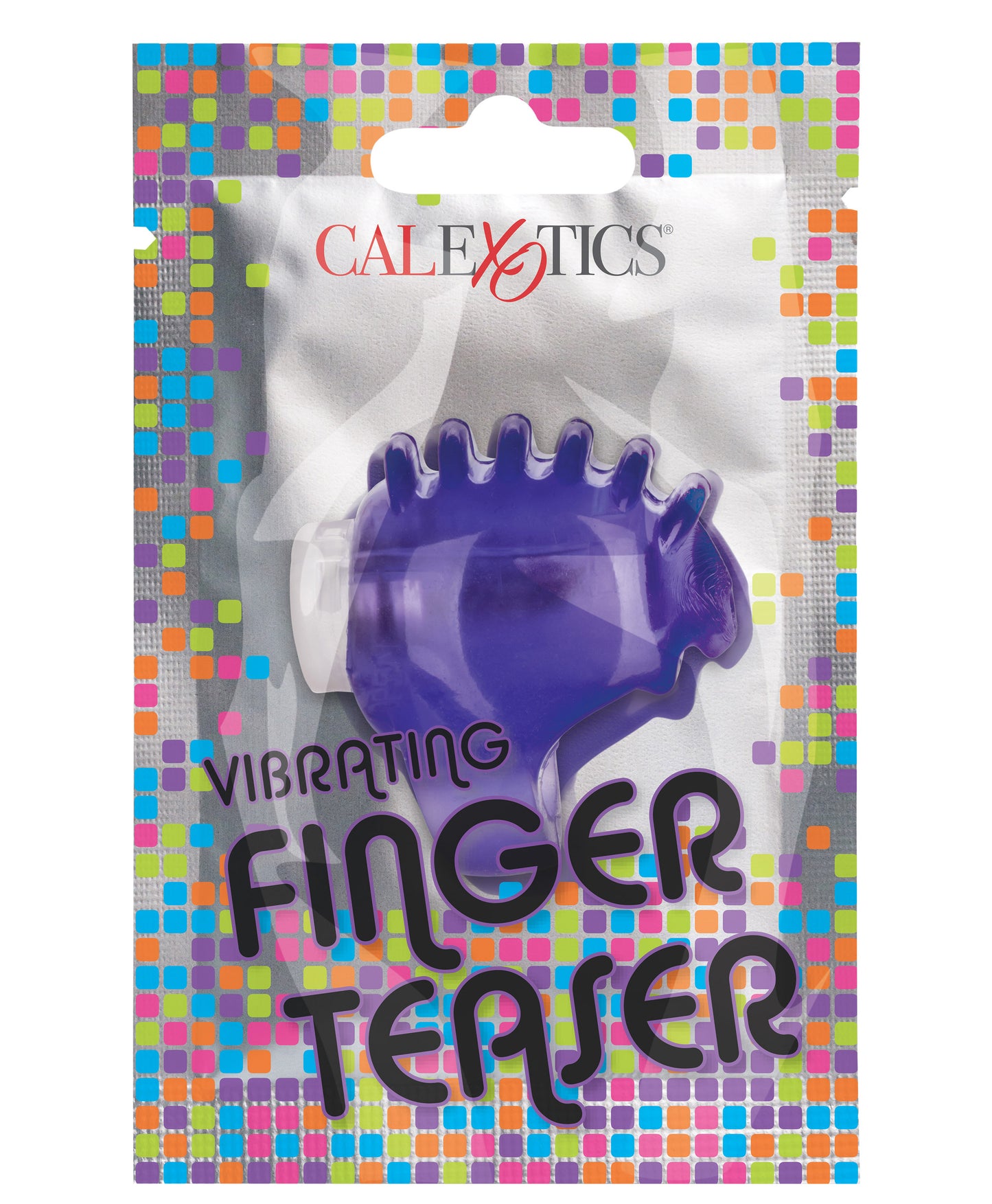 Foil Pack Vibrating Finger Teaser - Purple SE8000751