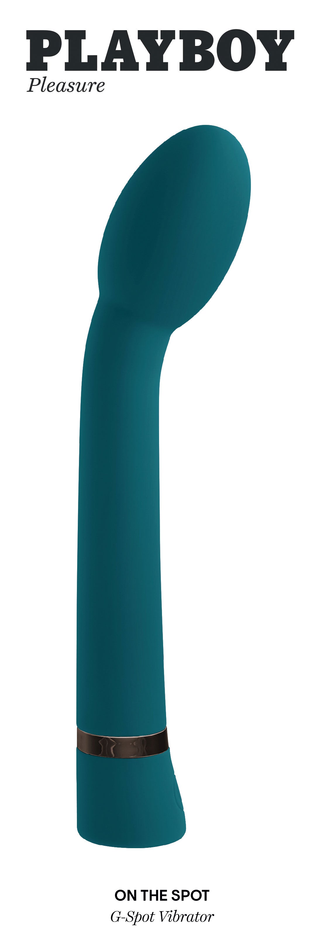 Playboy Pleasure - on the Spot - G-Spot Vibrator - Deep Teal PB-RS-2376-2