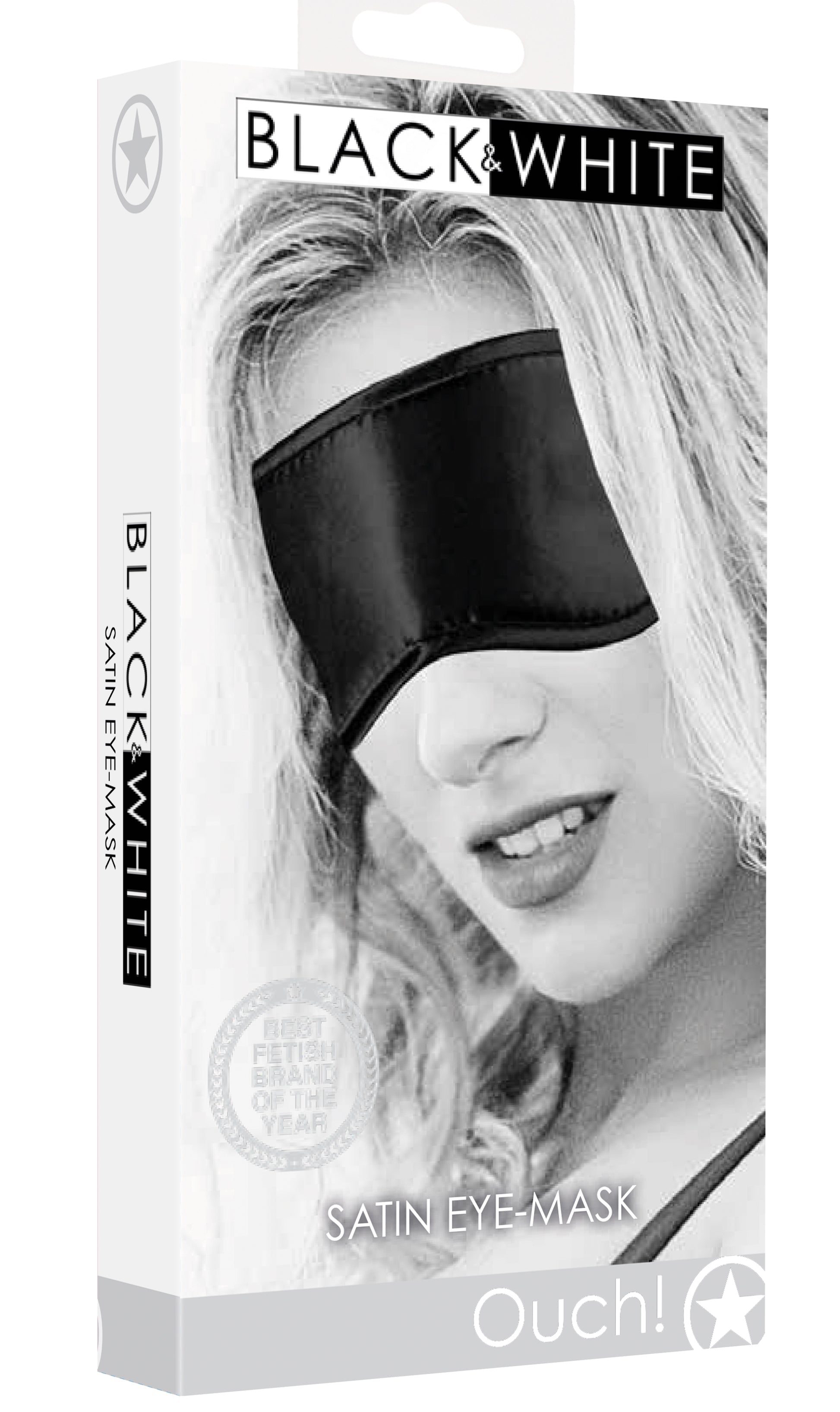 Satin Eye Mask - Black OU-OU681BLK