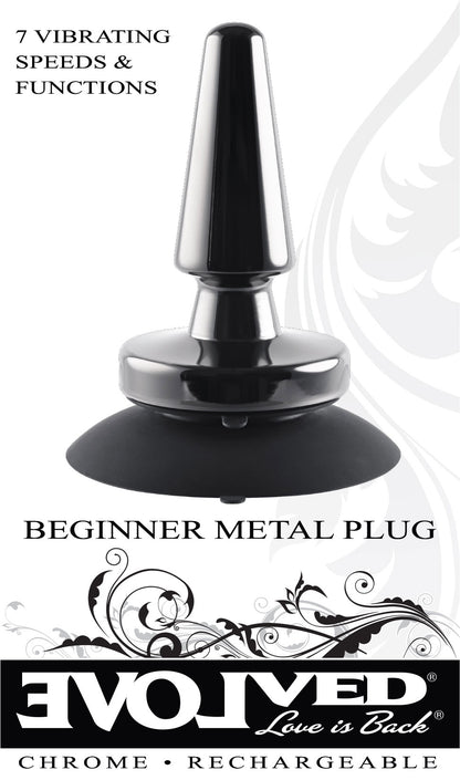 Beginner Metal Plug - Black Chrome EN-RS-1096-2