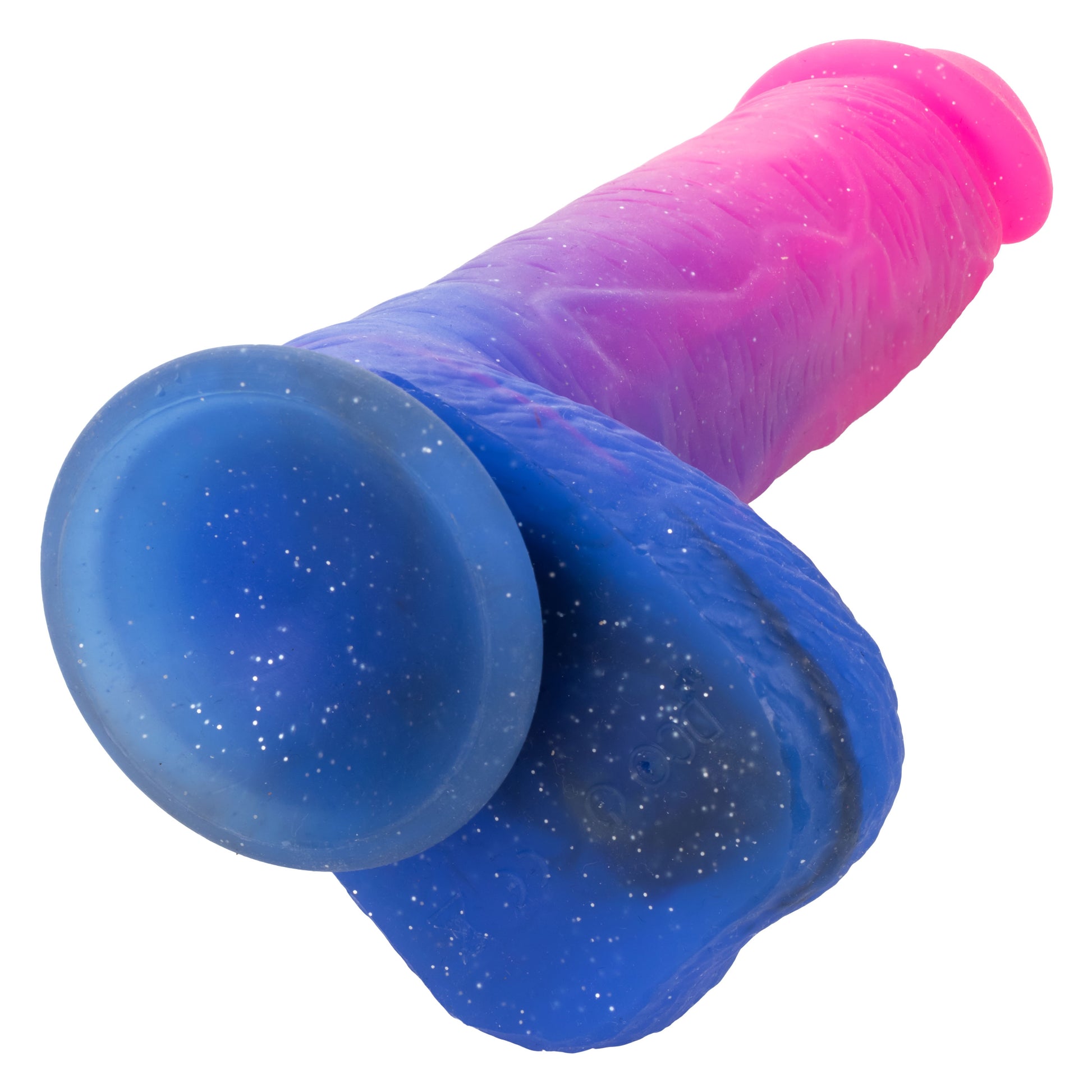 Naughty Bits Ombre Hombre XL Vibrating Dildo -  -  Pink/purple SE4410703