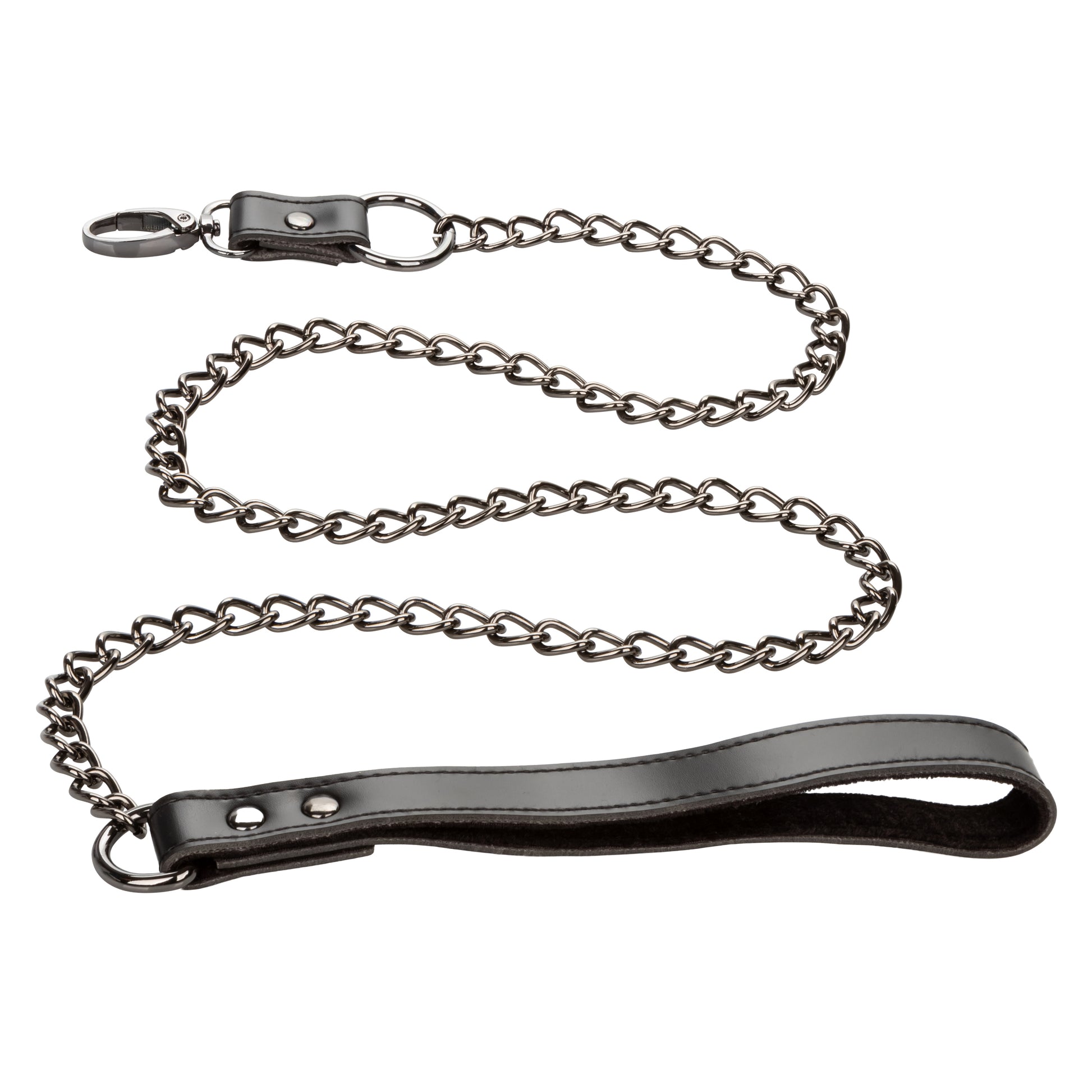 Euphoria Collection Collar With Chain Leash -  Black SE3100553