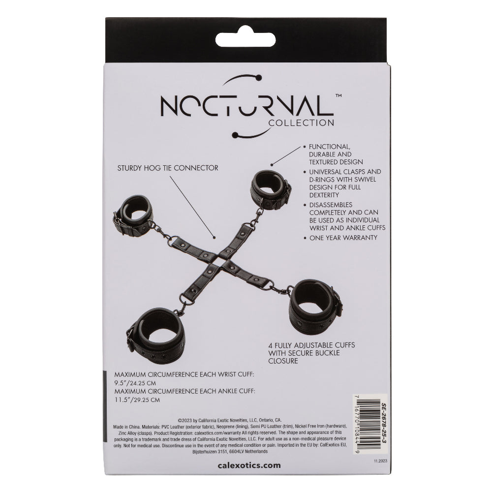 Nocturnal Collection  Hog Tie - Black SE2678253