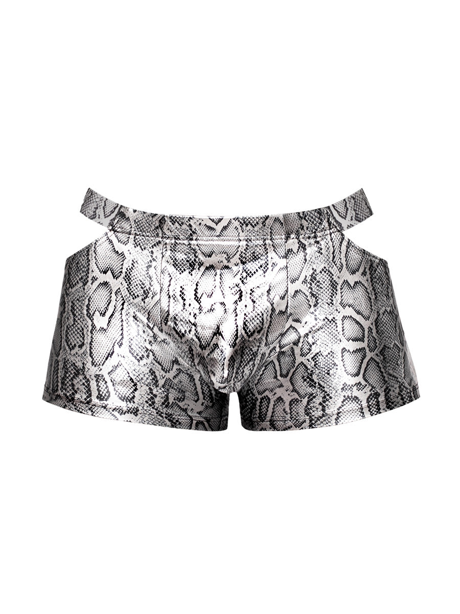 s'naked Pouch Short - X-Large - Silver/black MP-153282SKXL