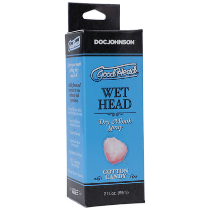 Goodhead - Wet Head - Dry Mouth Spray - Cotton  Candy - 2 Fl. Oz. (59ml) DJ1361-21-BX