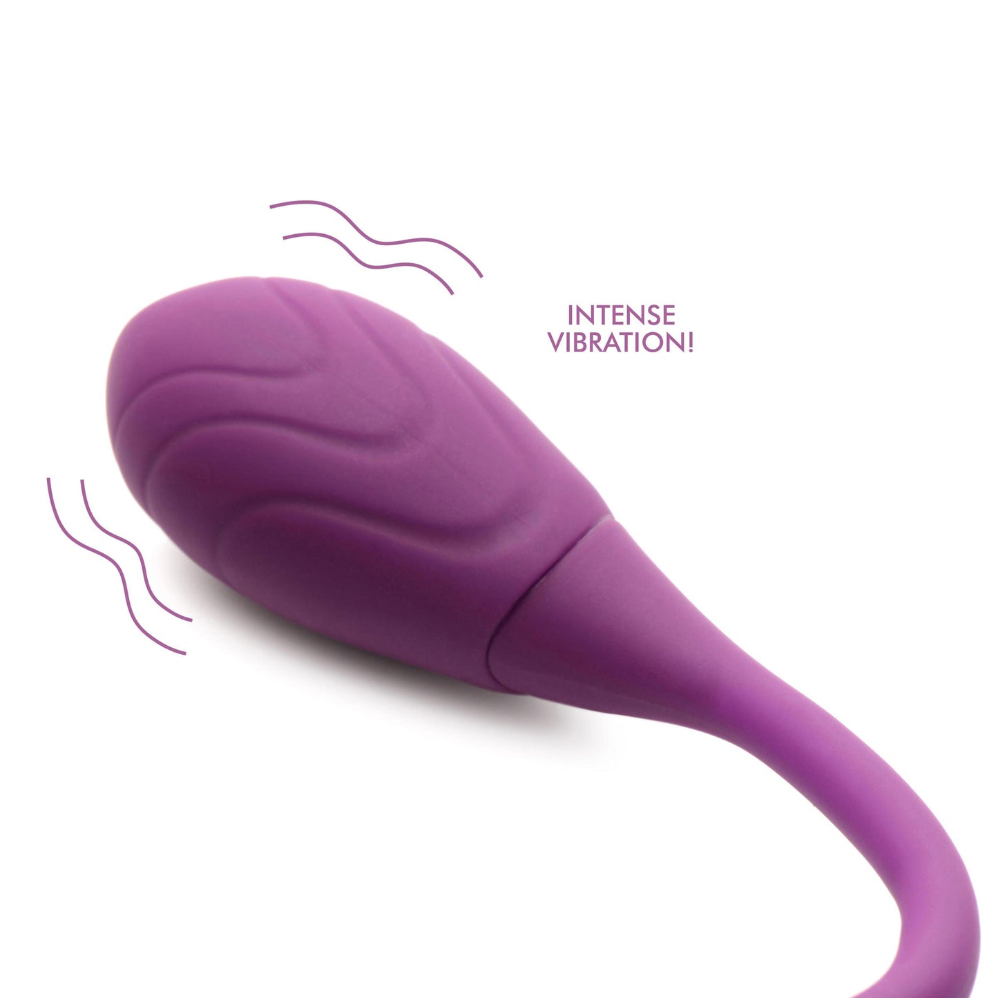 Slim Pulse 7x Pulsing Clit Stimulator and  Vibrating Egg - Purple INM-AG982