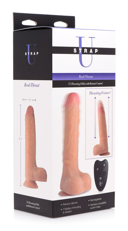 7x Thrusting Dildo With Remote Control SU-AG297