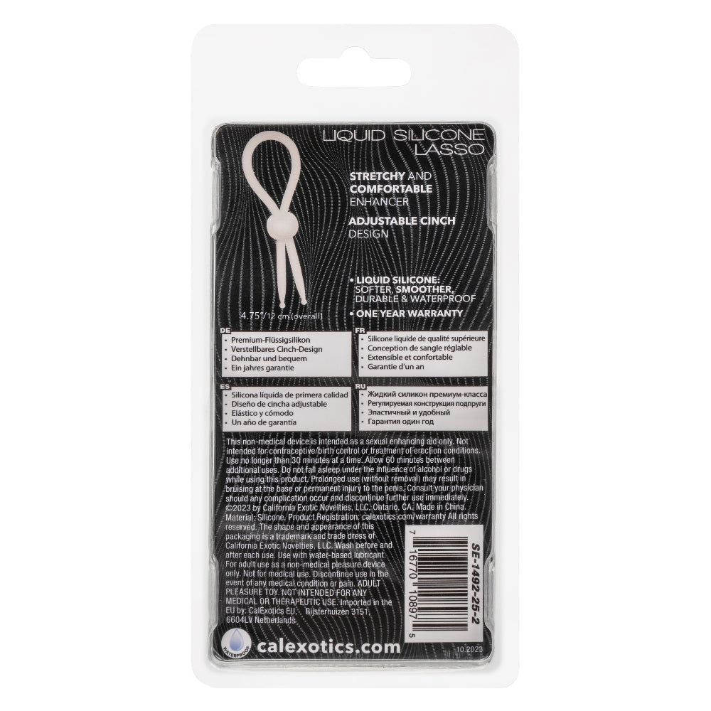 Alpha Liquid Silicone Lasso - Natural SE1492252