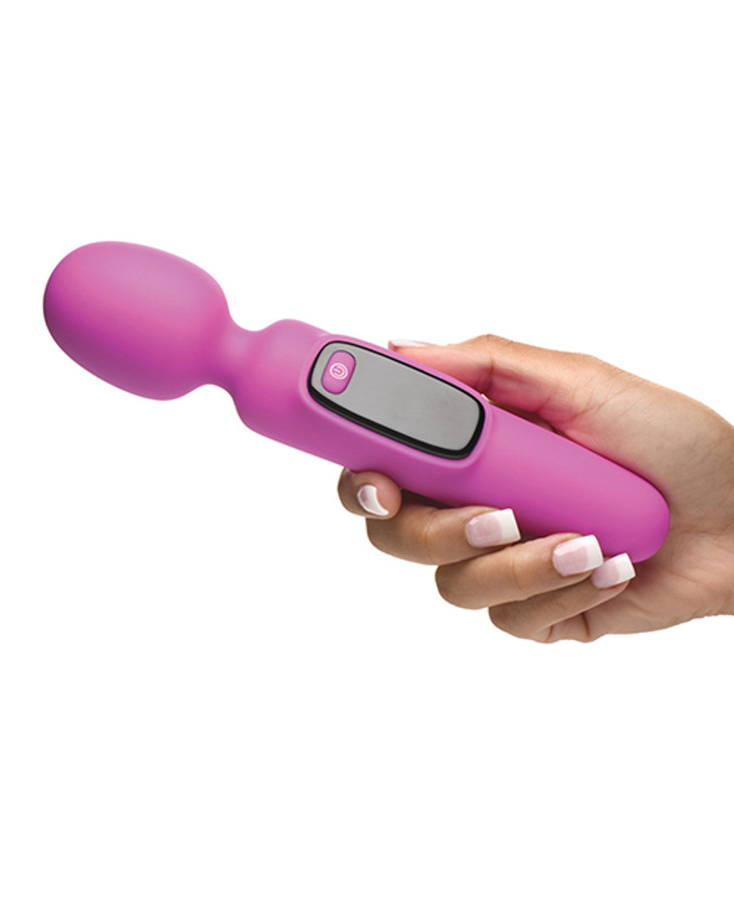 Bang Digital Silicone Wand - Purple BNG-AH451