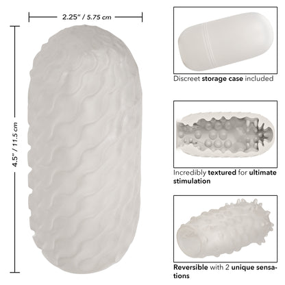 Boundless Reversible Nubby Stroker - Clear SE2699751