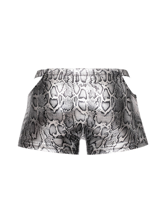 s'naked Pouch Short - Medium - Silver/black MP-153282SKMD