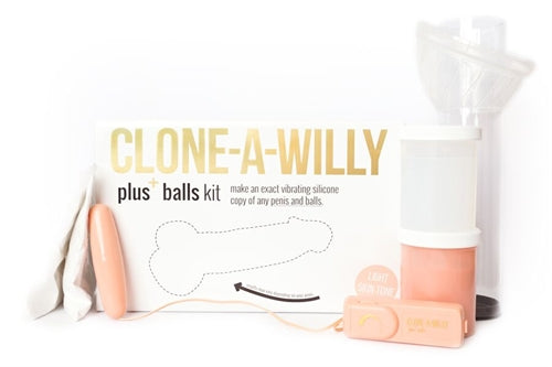 Clone-a Willy Plus Balls Kit - Light Skin Tone BD9327