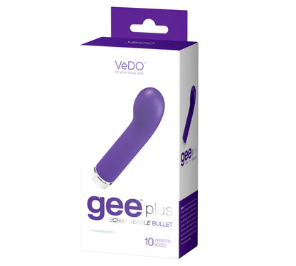 Gee Plus Rechargeable Mini Vibe - Into You Indigo VI-M0603