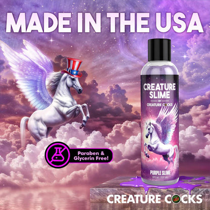 8oz Creature Slime Purple Slime Water-Based - Lubricant CC-AH587-8OZ