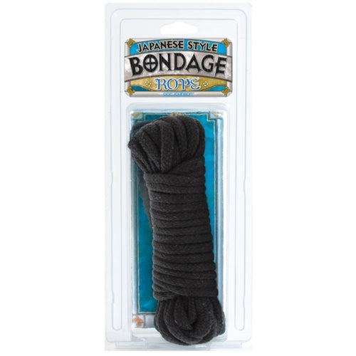 Bondage Rope - Cotton - Japanese Style - Black DJ2100-03