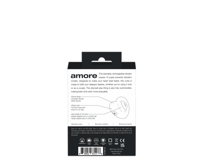 Amore Rechargeable Pleasure Vibe - Black VI-H0119