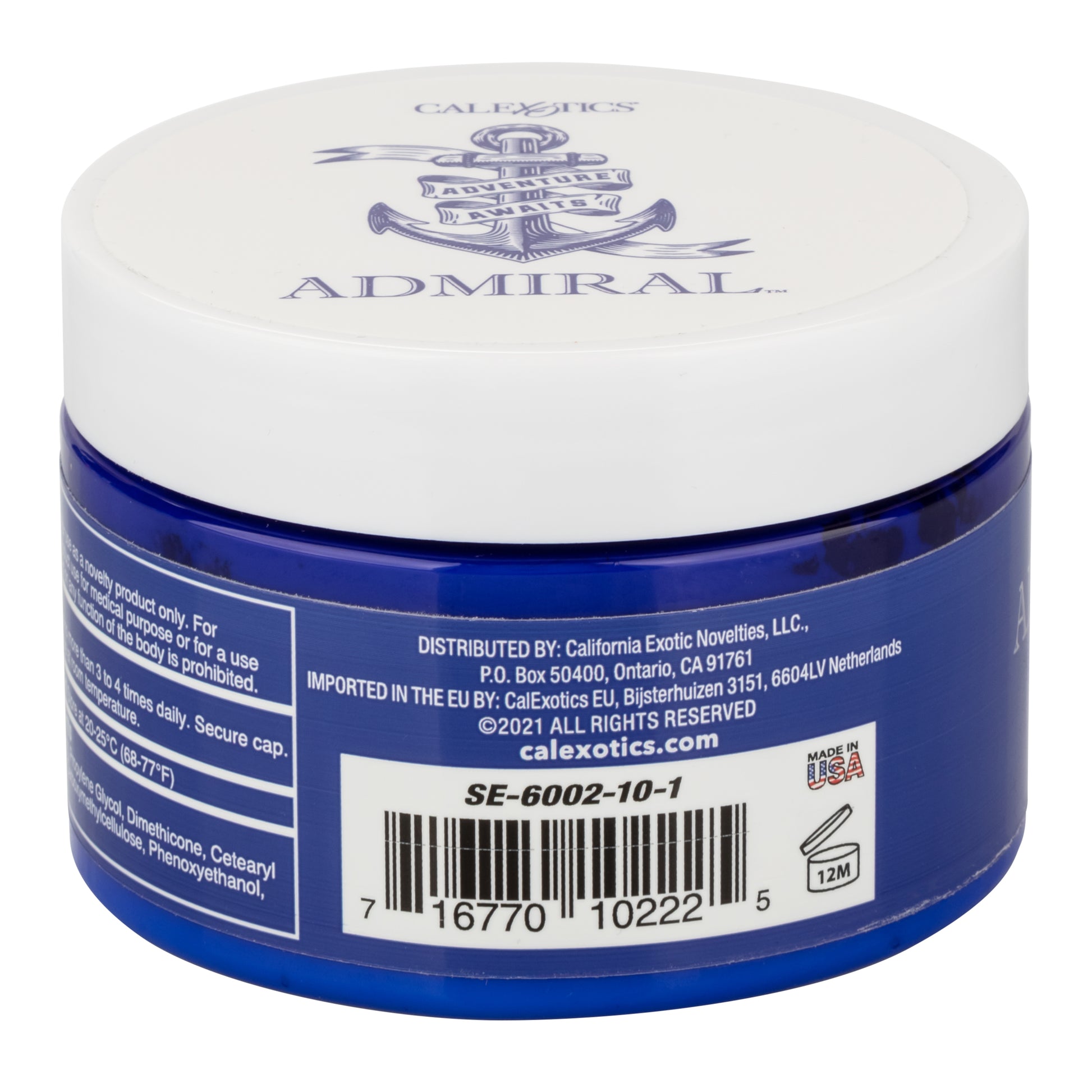 Admiral Heavy Hand Fisting Gel - 8 Fl. Oz. SE6002101