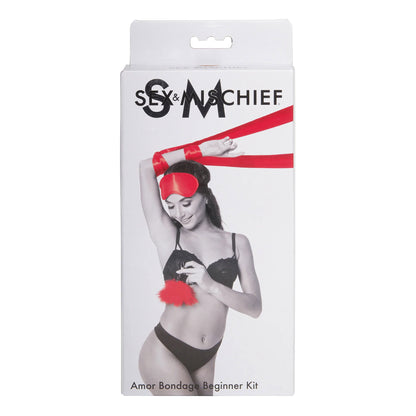 Amor Bondage Begginer Kit - Red SS09805