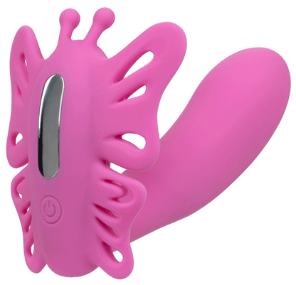 Venus Butterfly Silicone Remote Pulsating Venus G  - Pink SE0583153