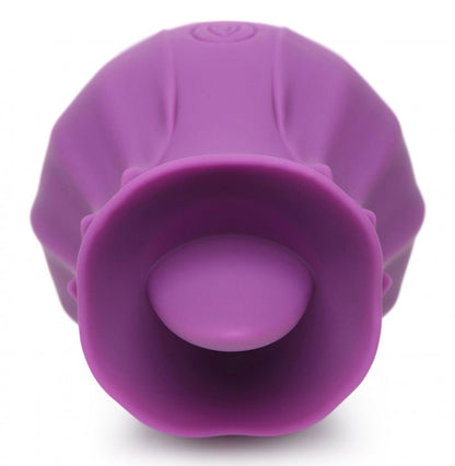 Inmi - Bloomgasm Wild Violet Licking Silicone  Stimulator - Violet INM-AG777