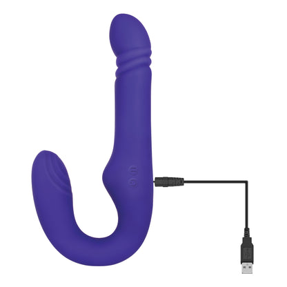 Eve's Ultimate Thrusting Strapless Strap-on - Purple AE-BL-8737-2