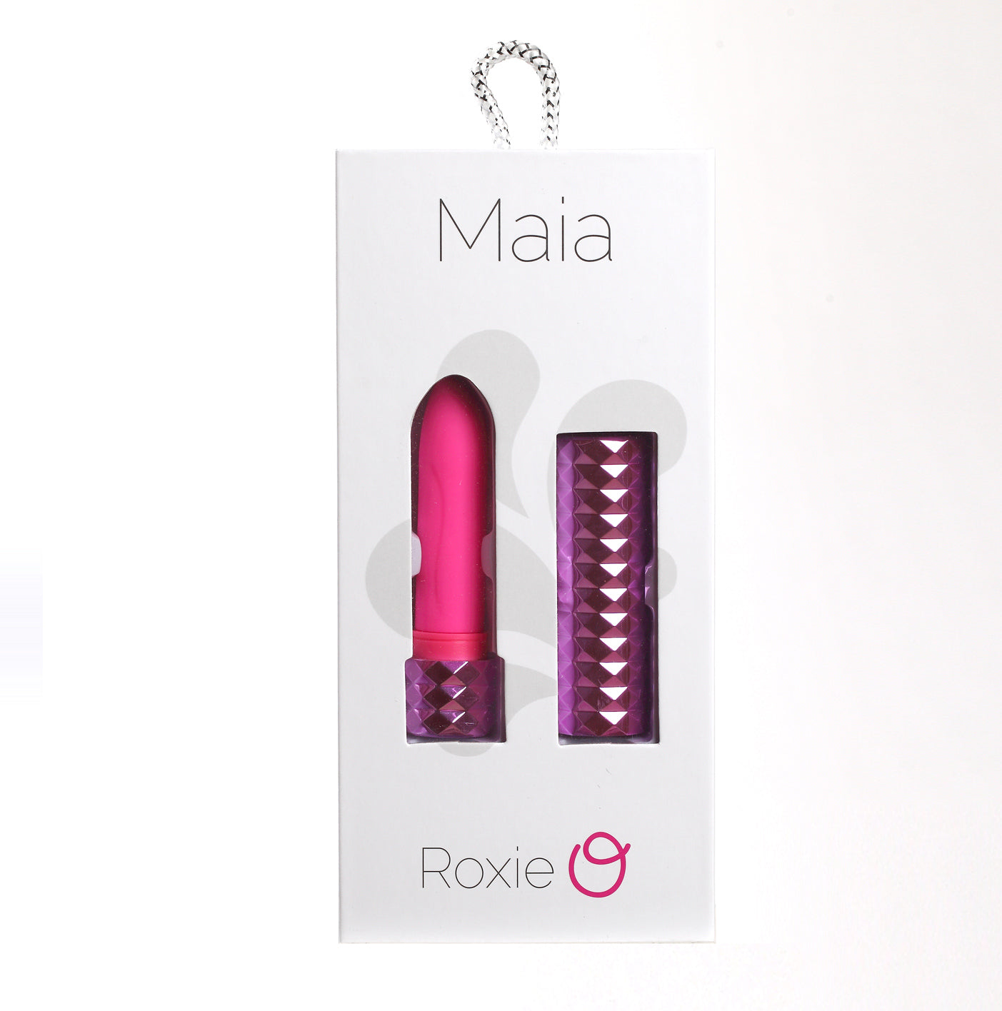 Roxie Crystal Gem Lipstick Bullet Vibrator - Pink MTMA17001-P1