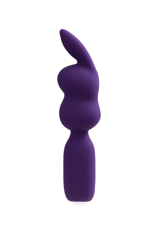 Hopper Bunny Rechargeable Mini Wand - Deep Purple BU-0905