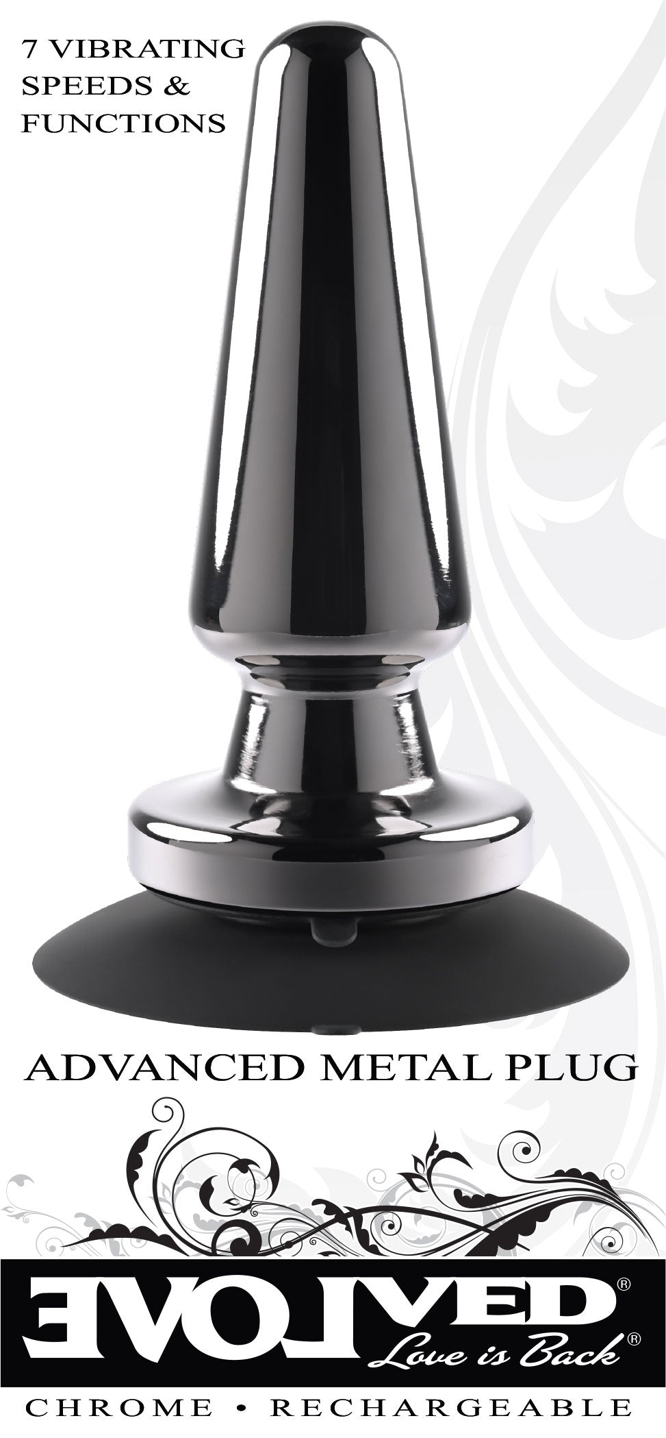 Advanced Metal Plug - Black Chrome EN-RS-1089-2