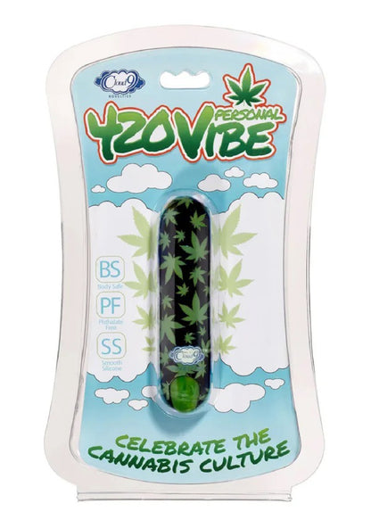 420 Stubby Vibe Cannabis Leaf - Black/green WTC601