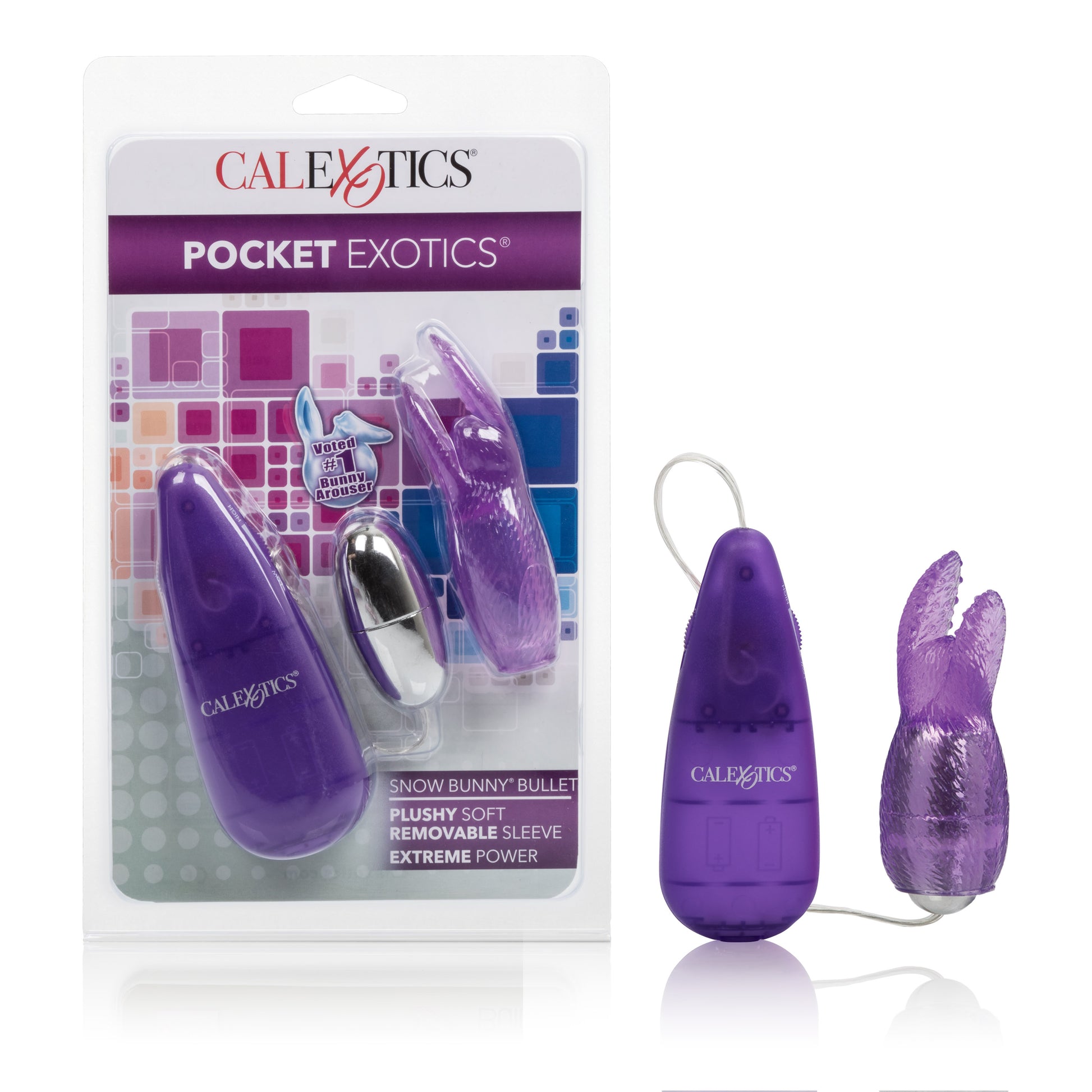 Pocket Exotics Snow Bunny Bullet - Purple SE1108602