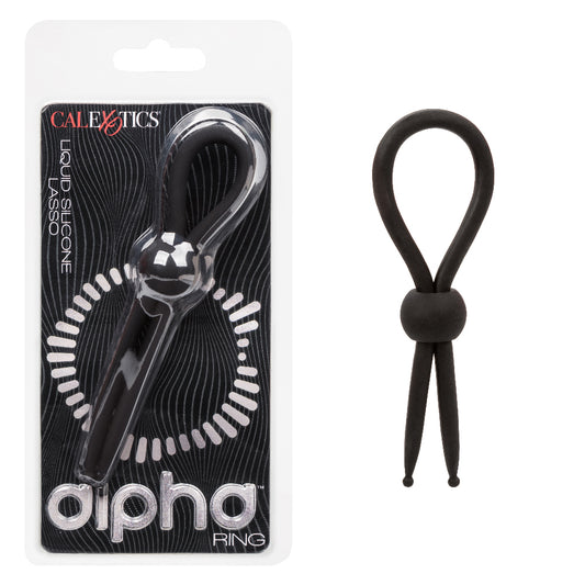 Alpha Liquid Silicone Lasso - Black SE1492262