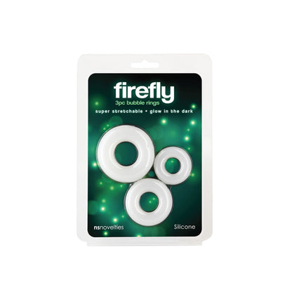 Firefly - 3 Pc Bubble Rings - White NSN-0474-01