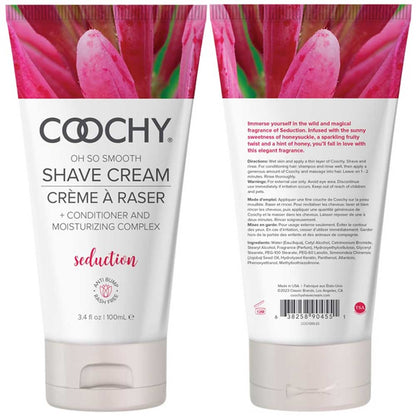 Coochy Oh So Smooth Shave Cream - Seduction - 3.4 Oz COO1009-03