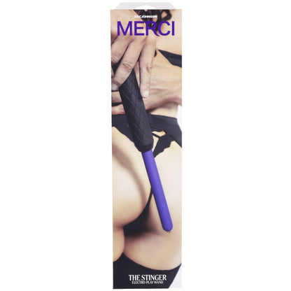 Merci - the Stinger - Electroplay Wand -  Black/violet DJ2403-10-BX