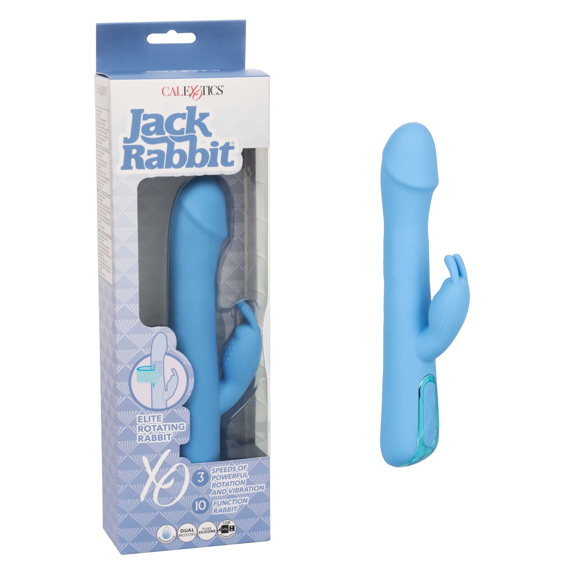 Jack Rabbit Elite Rotating Rabbit - Blue SE0615103