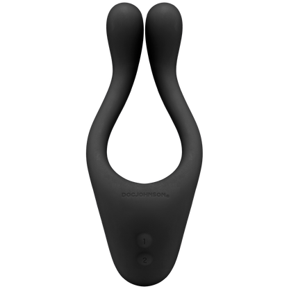 Tryst Multi Erogenous Zone Silicone Massager - Black DJ0990-05-BX